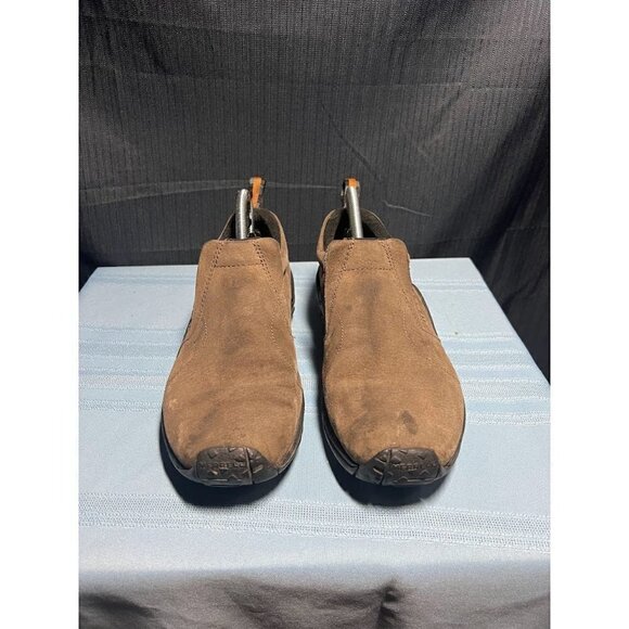 Merrell Jungle Moc Men's Leather Cushioned Slip On Shoes size 9M - Picture 2 of 6